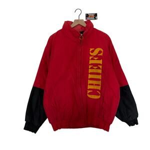 90s Vintage Logo 7 Game Day Chiefs Jacket L